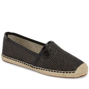 Michael Kors BlackGlitter Mesh Kendrick Espadrille